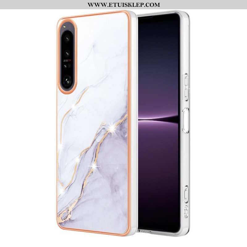 Etui do Sony Xperia 1 IV Kolorowy Marmur